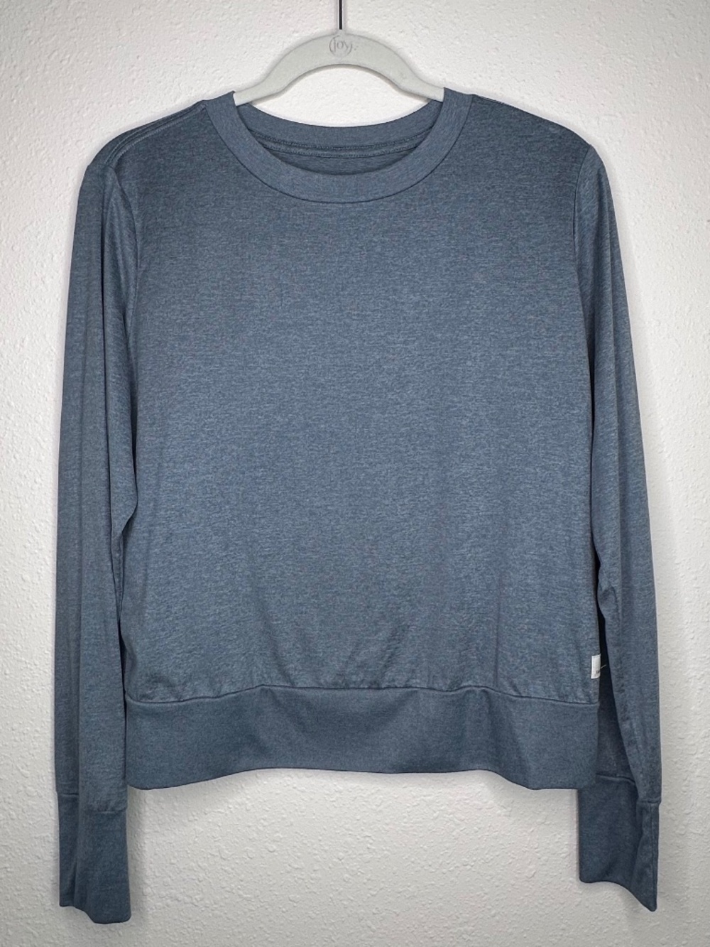 Vuori Daydream Long Sleeve Woman's Crew Top, Size Large